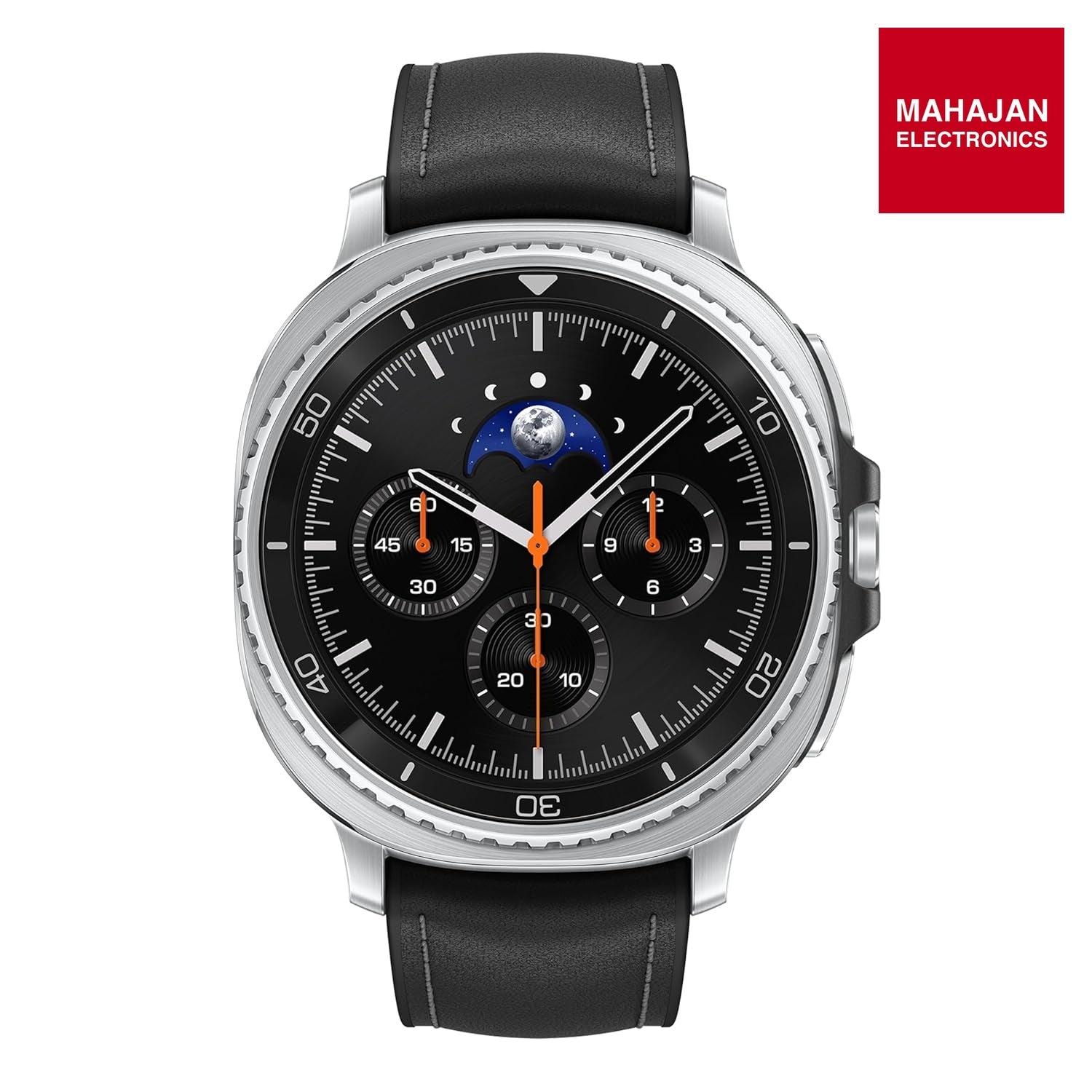 Samsung Galaxy Watch8 Classic (46mm LTE, Black) with 3nm Processor | Dual GPS | Sapphire Glass & Stainless – Mahajan Electronics Online.