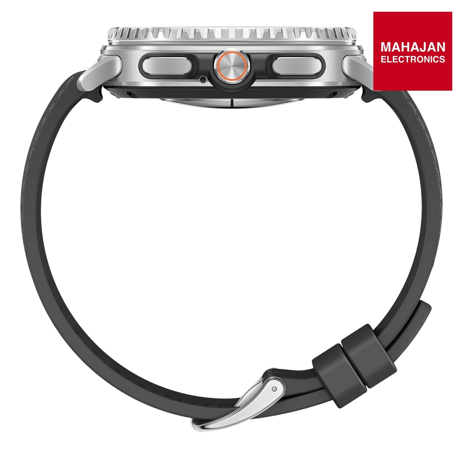 Samsung Galaxy Watch8 Classic (46mm LTE, Black) with 3nm Processor | Dual GPS | Sapphire Glass & Stainless – Mahajan Electronics Online.