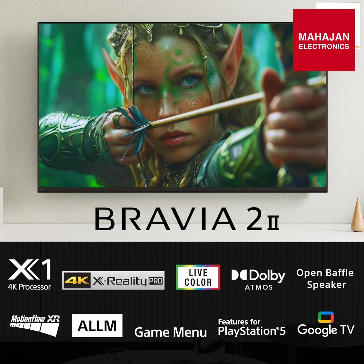 Sony K-55S25M2 139 cm (55 inches) BRAVIA 2M2 Series 4K Ultra HD Smart LED Google TV – Mahajan Electronics Online.
