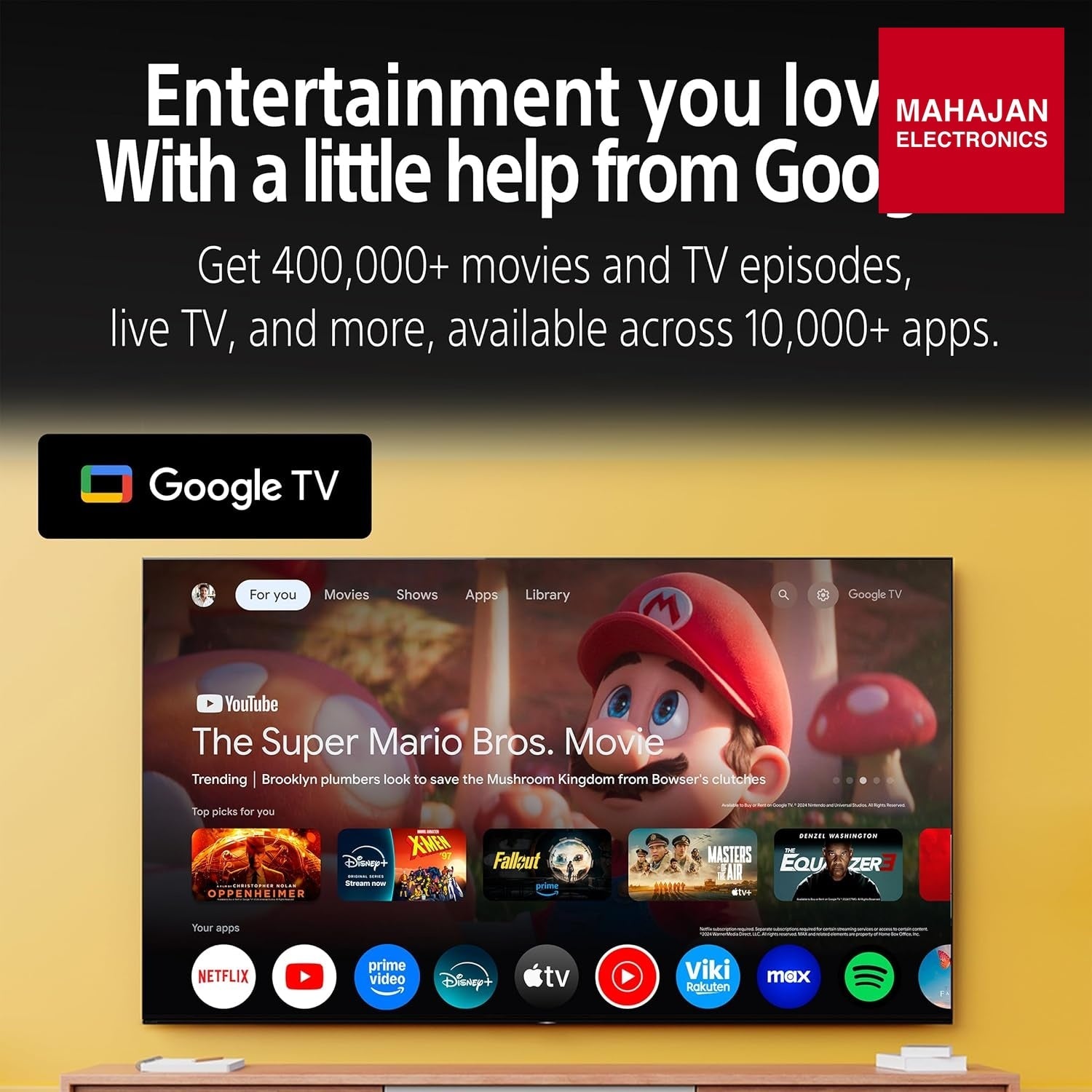 Sony K-55S25M2 139 cm (55 inches) BRAVIA 2M2 Series 4K Ultra HD Smart LED Google TV – Mahajan Electronics Online.