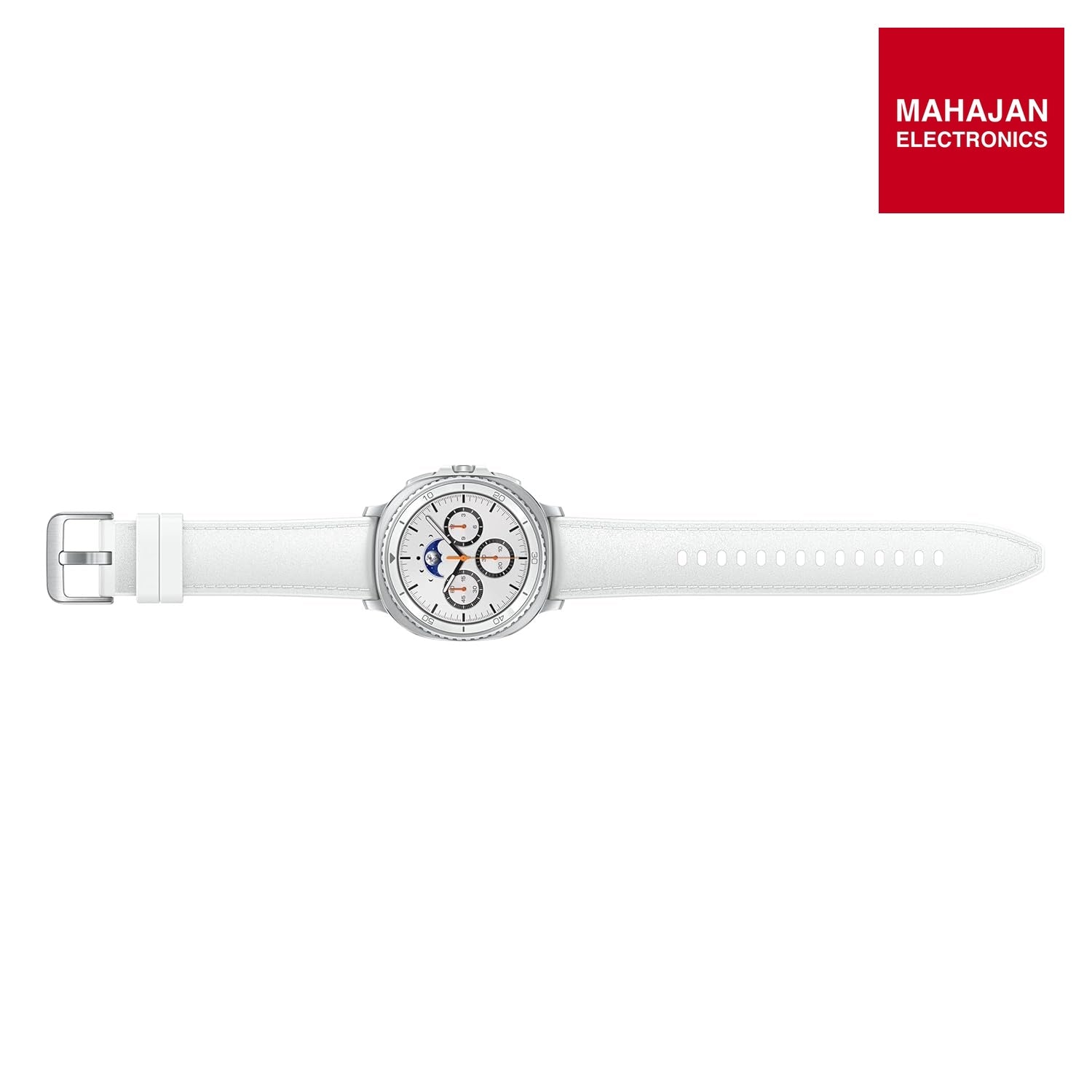 Samsung Galaxy Watch8 Classic (46mm LTE, White) with 3nm Processor – Mahajan Electronics Online.