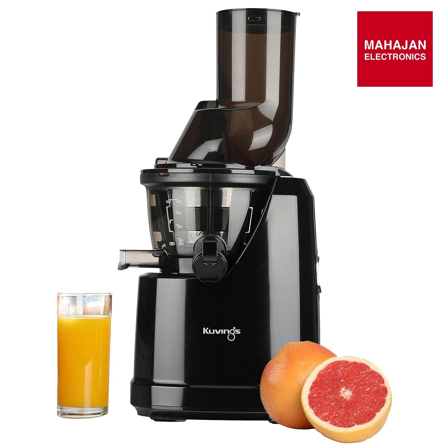 Kuvings B1700 Phantom Black Cold Press Whole Slow Juicer, Patented JMCS Technology for 10% More Juice – Mahajan Electronics Online.