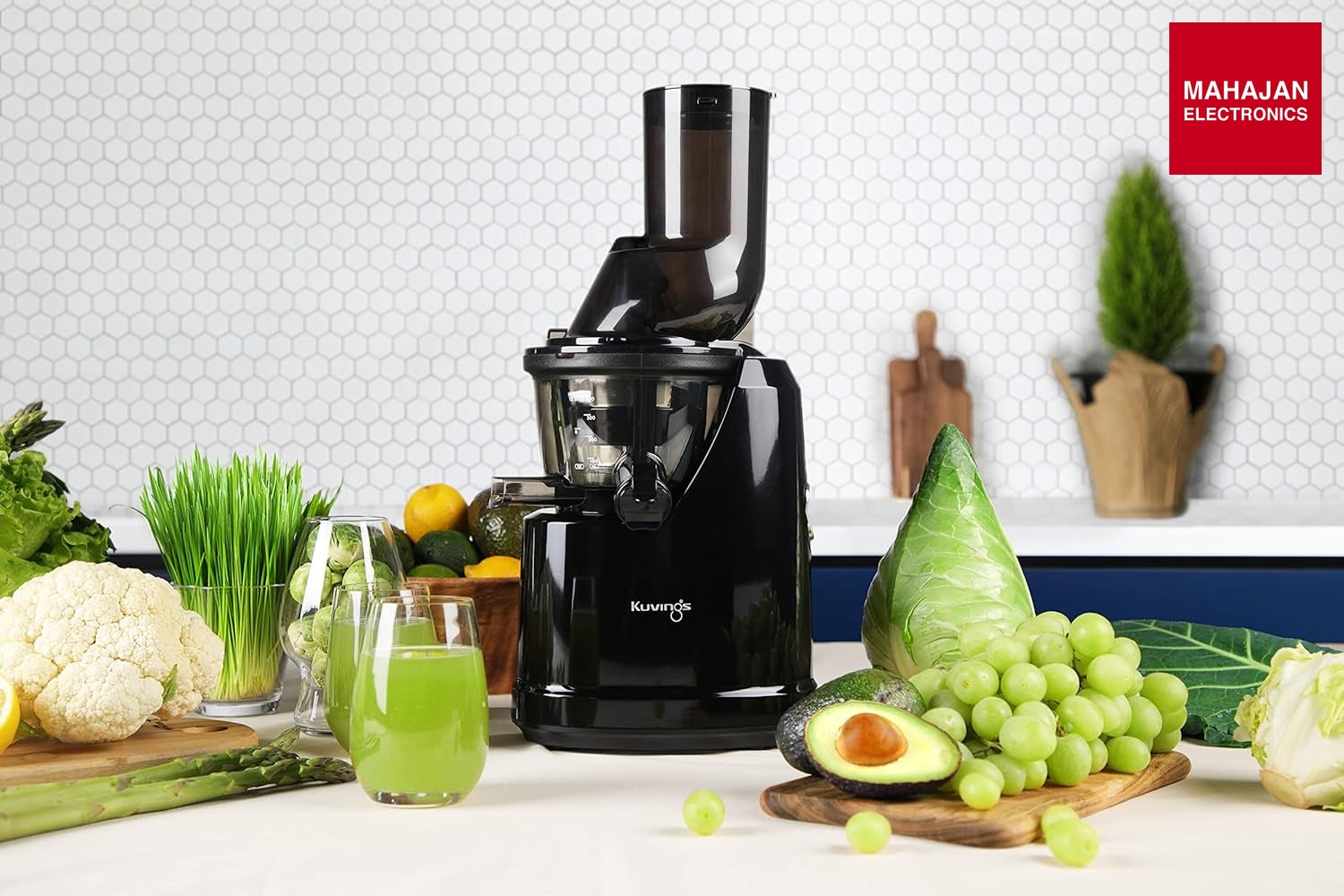 Kuvings B1700 Phantom Black Cold Press Whole Slow Juicer, Patented JMCS Technology for 10% More Juice – Mahajan Electronics Online.
