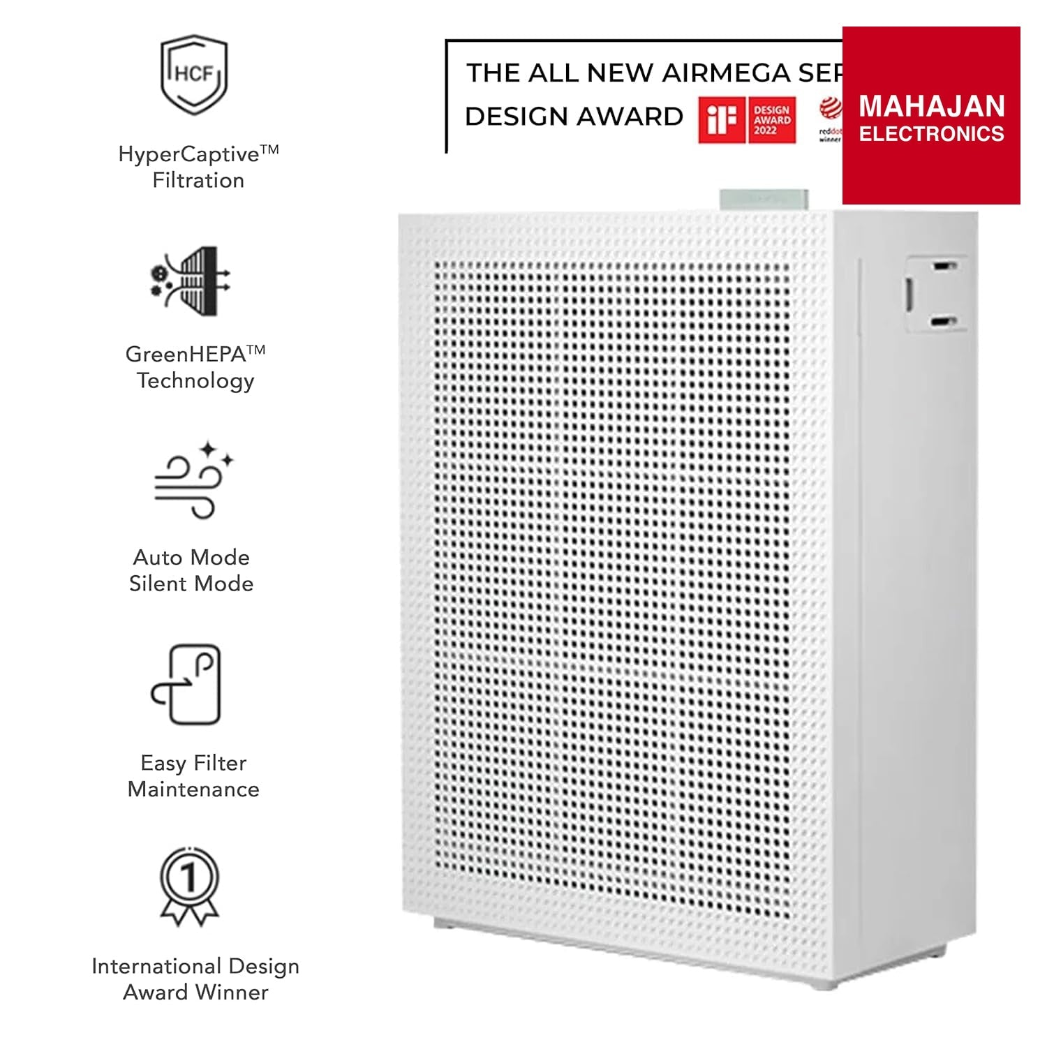 Coway Airmega 150 (Ap-1019C) Air Purifier For Home,Longest Filter Life 8500Hrs (Approx. 1.5-2 Yrs),Anti-Virus – Mahajan Electronics Online.