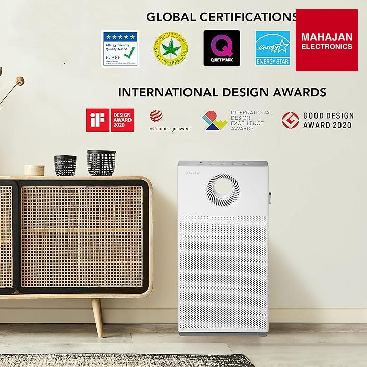 Coway AirMega Storm (AP-1220B) Professional Air Purifier for Home, Longest Filter Life 8500 Hrs, Green True – Mahajan Electronics Online.