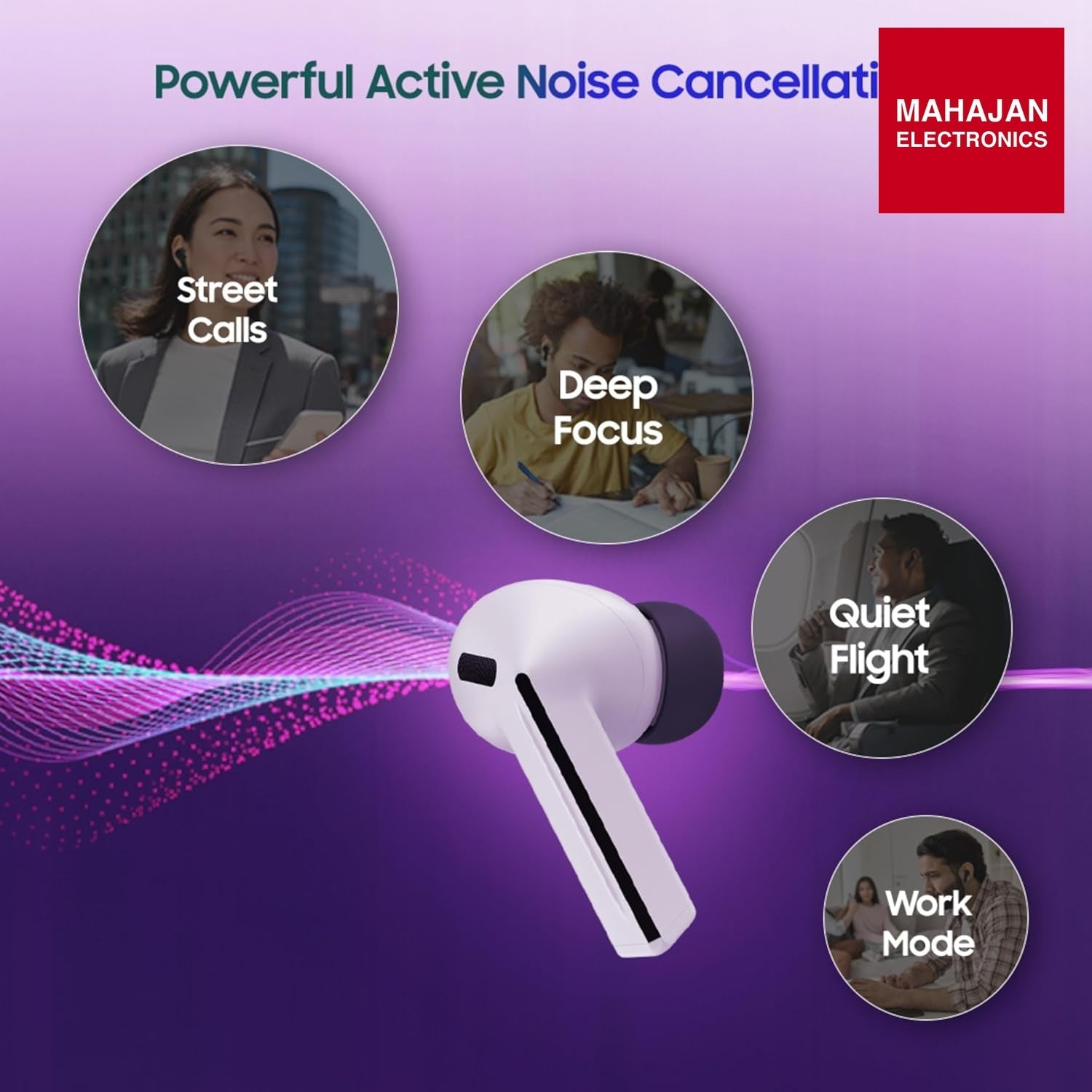 Samsung Galaxy Buds3 FE (Gray) with Galaxy AI – Mahajan Electronics Online.