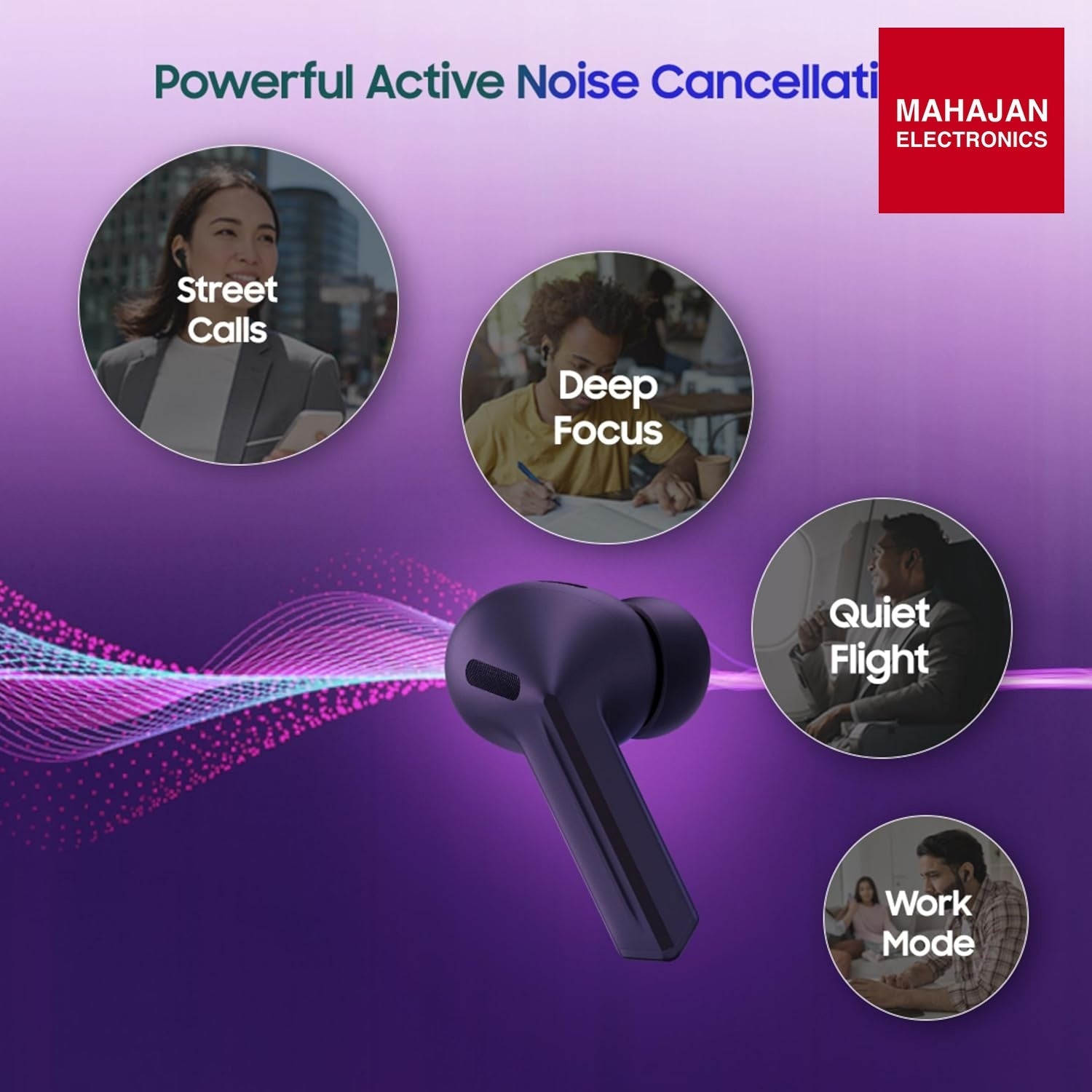 Samsung Galaxy Buds3 FE (Black) with Galaxy AI – Mahajan Electronics Online.