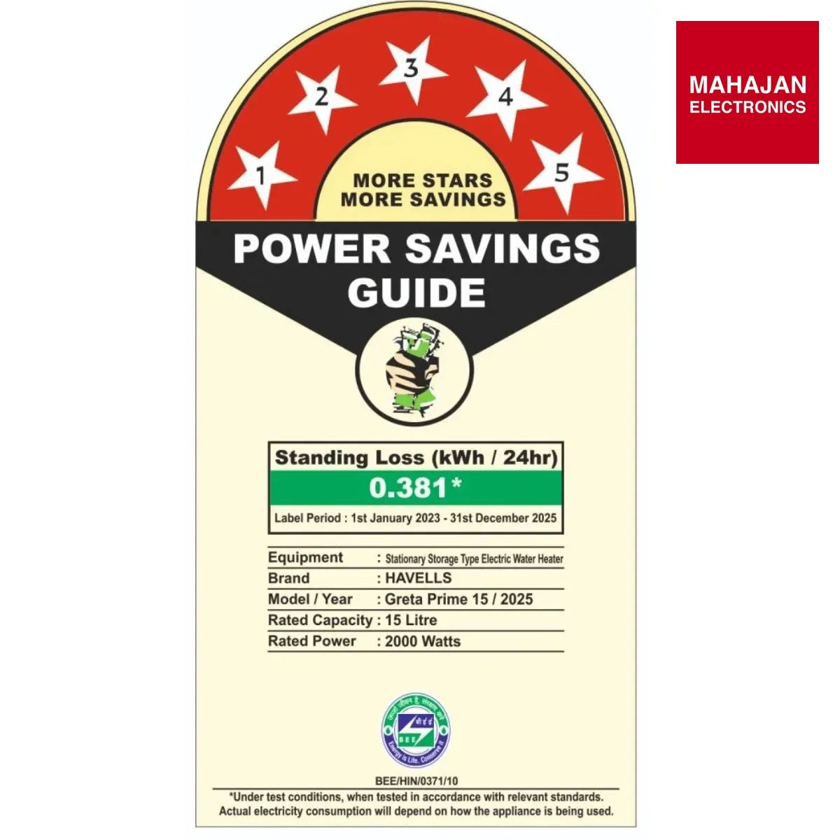 HAVELLS Greta Prime 15L Storage Water Heater (Geyser) GHWVGPUMDW15 – Mahajan Electronics Online.