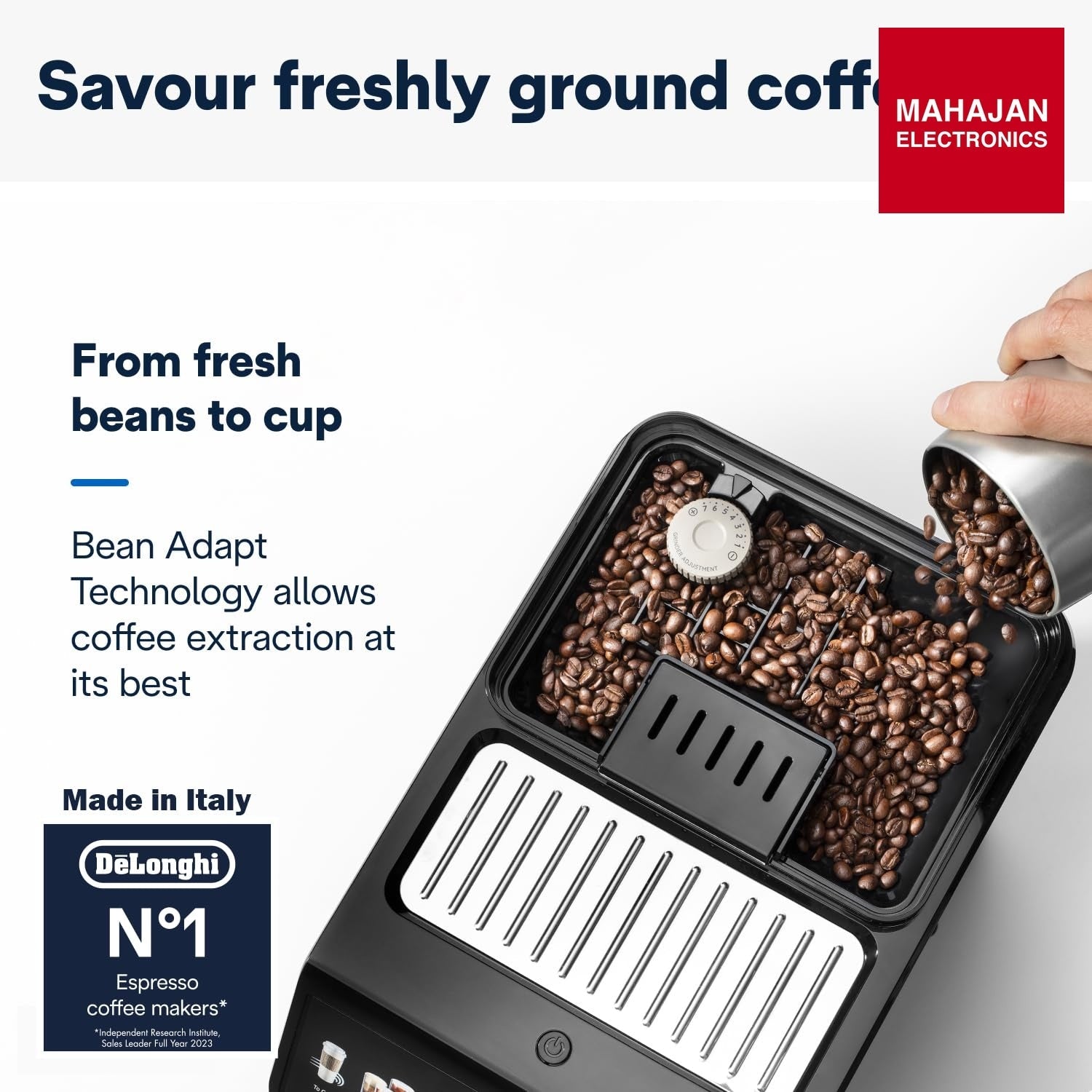 De’Longhi Eletta Explore ECAM450.65.S – Mahajan Electronics Online.