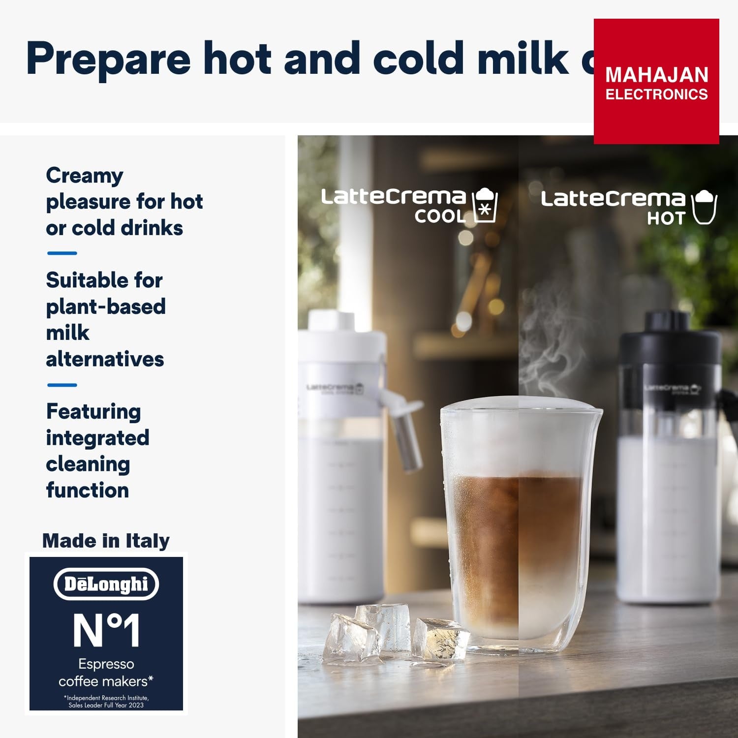De’Longhi Eletta Explore ECAM450.65.S – Mahajan Electronics Online.