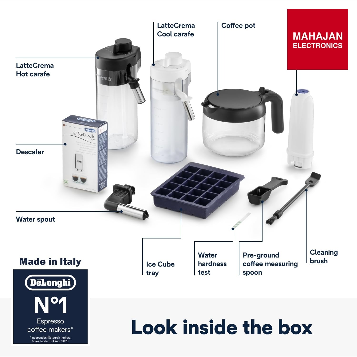 De’Longhi Eletta Explore ECAM450.65.S – Mahajan Electronics Online.