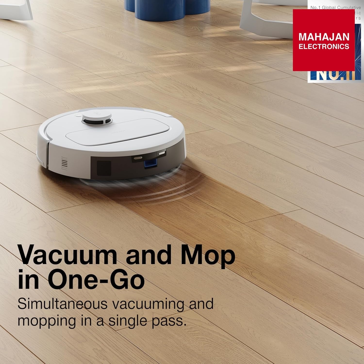 Ecovacs Deebot N30 Plus Robot Vacuum Mop – Mahajan Electronics Online.