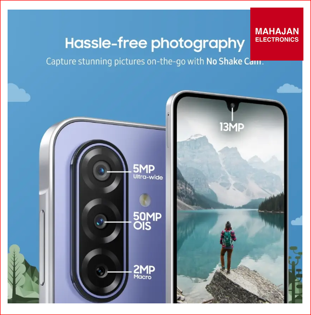 Samsung Galaxy F17 5G (Violet Pop, 128 GB)  (8 GB RAM) Mahajan Electronics Online