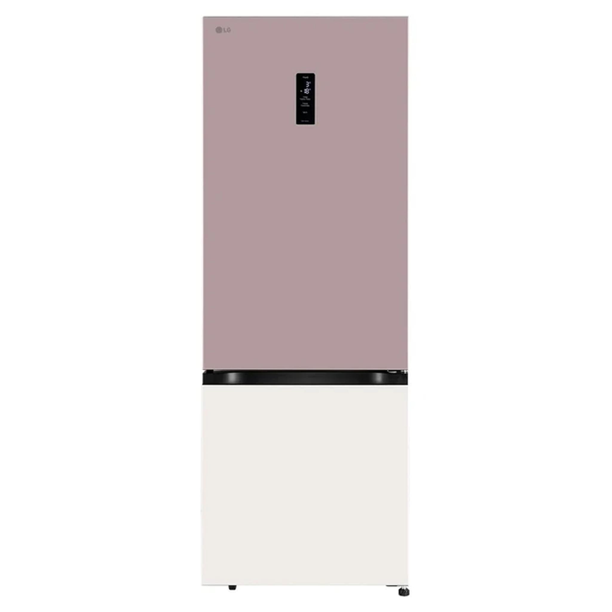 LG GL-B382FPTX 340 L 3 Star Bottom Freezer Refrigerator (Pink Tango) – Wi-Fi Convertible, DoorCooling+, Smart Inverter Compressor, AI ThinQ