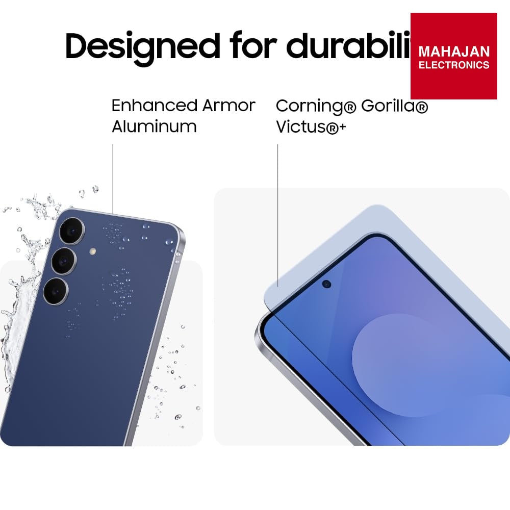 Samsung Galaxy S25 FE 5G Smartphone with Galaxy AI (White, 8GB RAM, 512GB Storage), 12MP Front Camera – Mahajan Electronics Online.