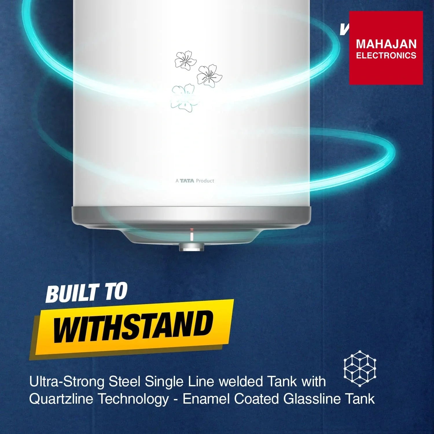 Voltas Aqua Prime 4 Star Water Heater - 15L (2000 W) 4610035 – Mahajan Electronics Online.