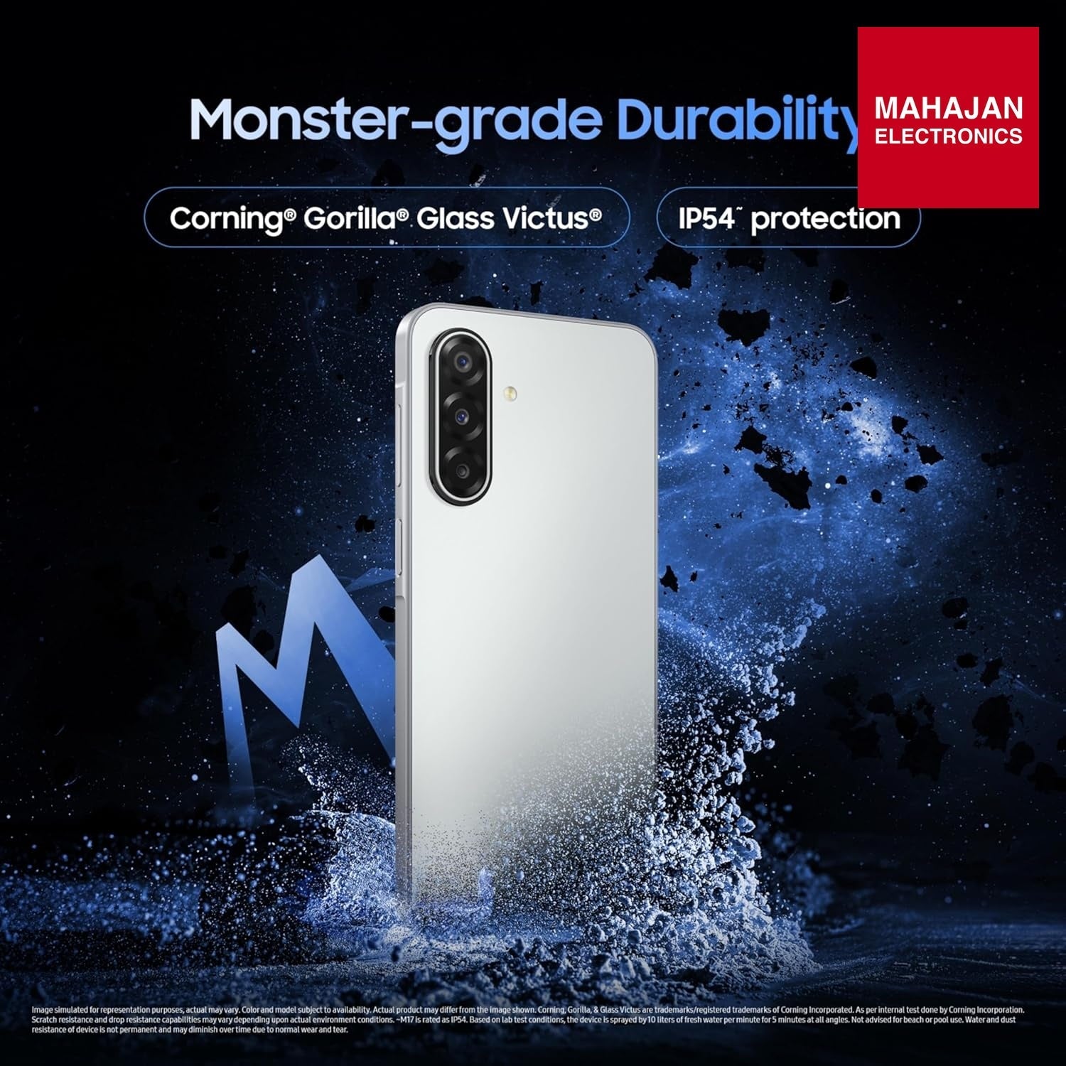Samsung Galaxy M17 5G (Moonlight Silver, 6GB RAM, 128GB Storage)| Circle to Search| Gemini Live| 50MP OIS – Mahajan Electronics Online.