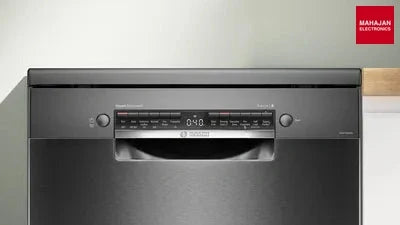 BOSCH SMS6HMC00I 15 Place Settings Dishwasher free-standing dishwasher 60 cm Brushed black steel – Mahajan Electronics Online.