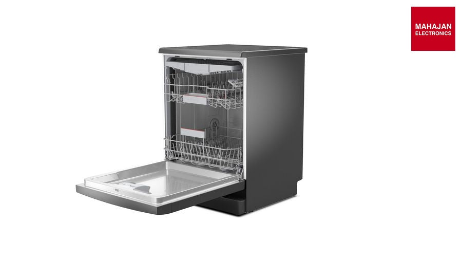 BOSCH SMS6HMC00I 15 Place Settings Dishwasher free-standing dishwasher 60 cm Brushed black steel – Mahajan Electronics Online.