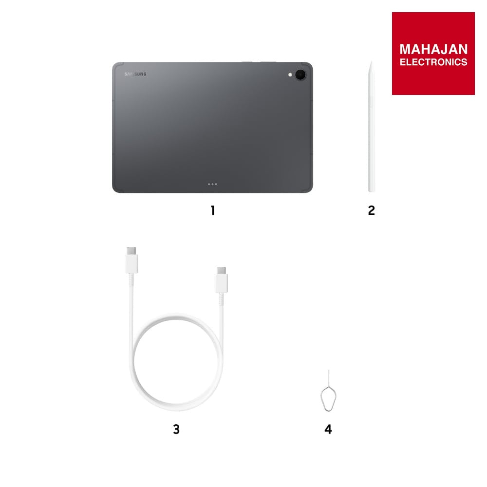 Samsung Galaxy Tab S11 with AI, S Pen in-Box, 27.8 cm (11 inch) Dynamic AMOLED 2X Display, 12 GB RAM, 256 GB – Mahajan Electronics Online.