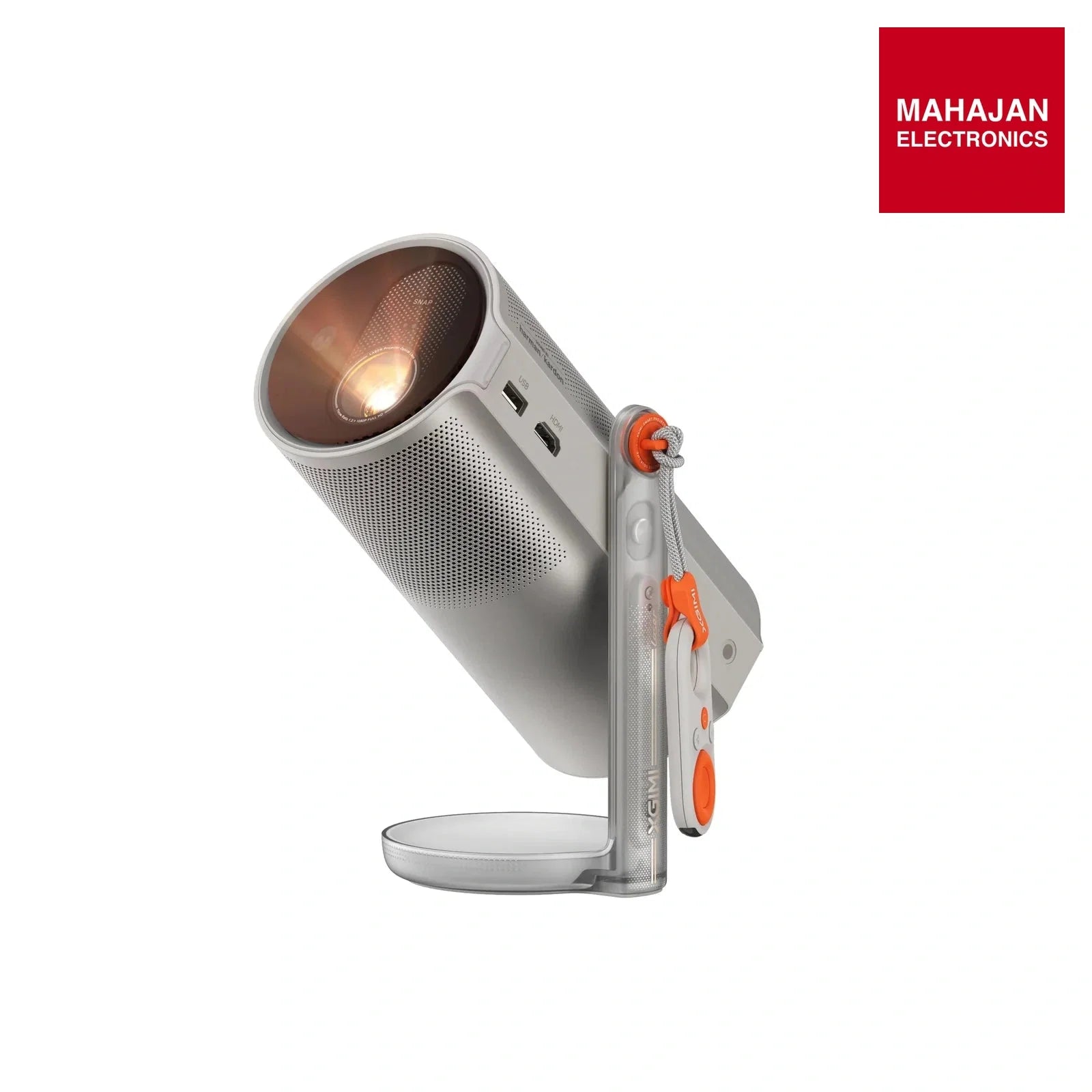 XGIMI MoGo 4 Laser Outdoor Projector Set – 550 ISO Lumens | Google TV with Netflix | 1080p Full HD | Built-in – Mahajan Electronics Online.