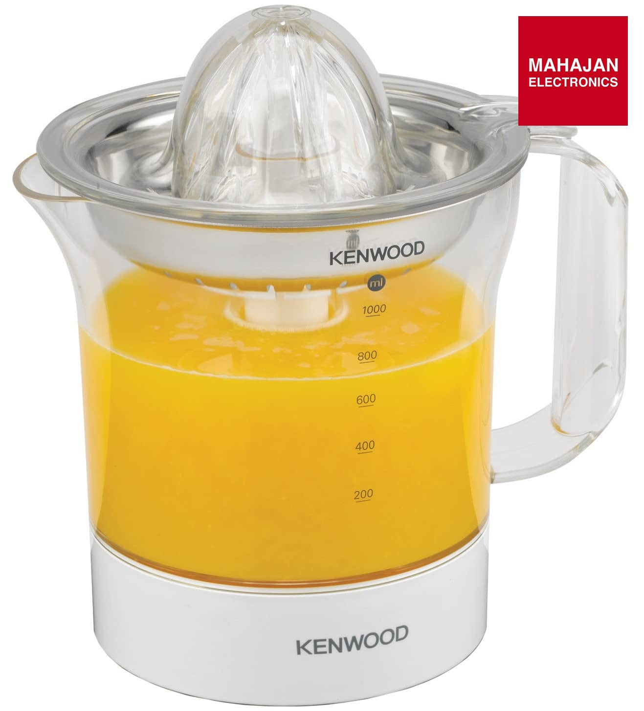 Kenwood JE290A Electric Citrus Juicer, 1 Litre Capacity, 40 Watts, Automatic Juice Extractor for Citrus – Mahajan Electronics Online.