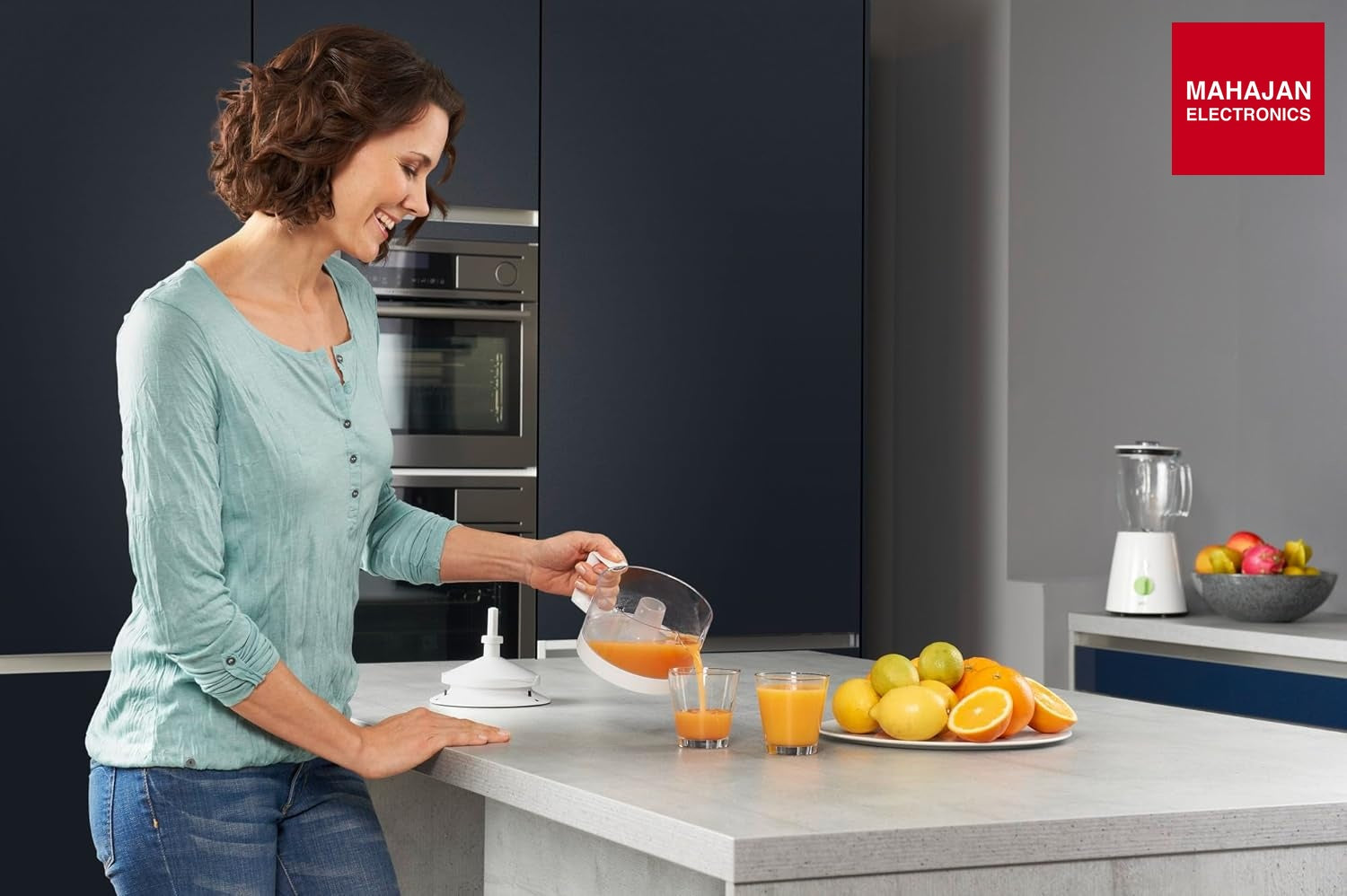 Braun Electric Citrus Juicer, Automatic Juice Extractor for Citrus Fruits, Left - Right Rotation, Auto Stop – Mahajan Electronics Online.
