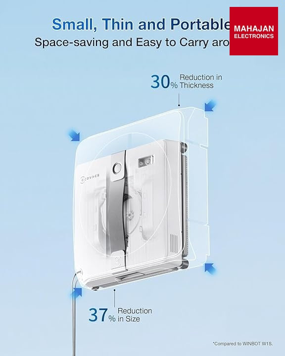 ECOVACS WINBOT MINI Window Cleaning Robot – Mahajan Electronics Online.