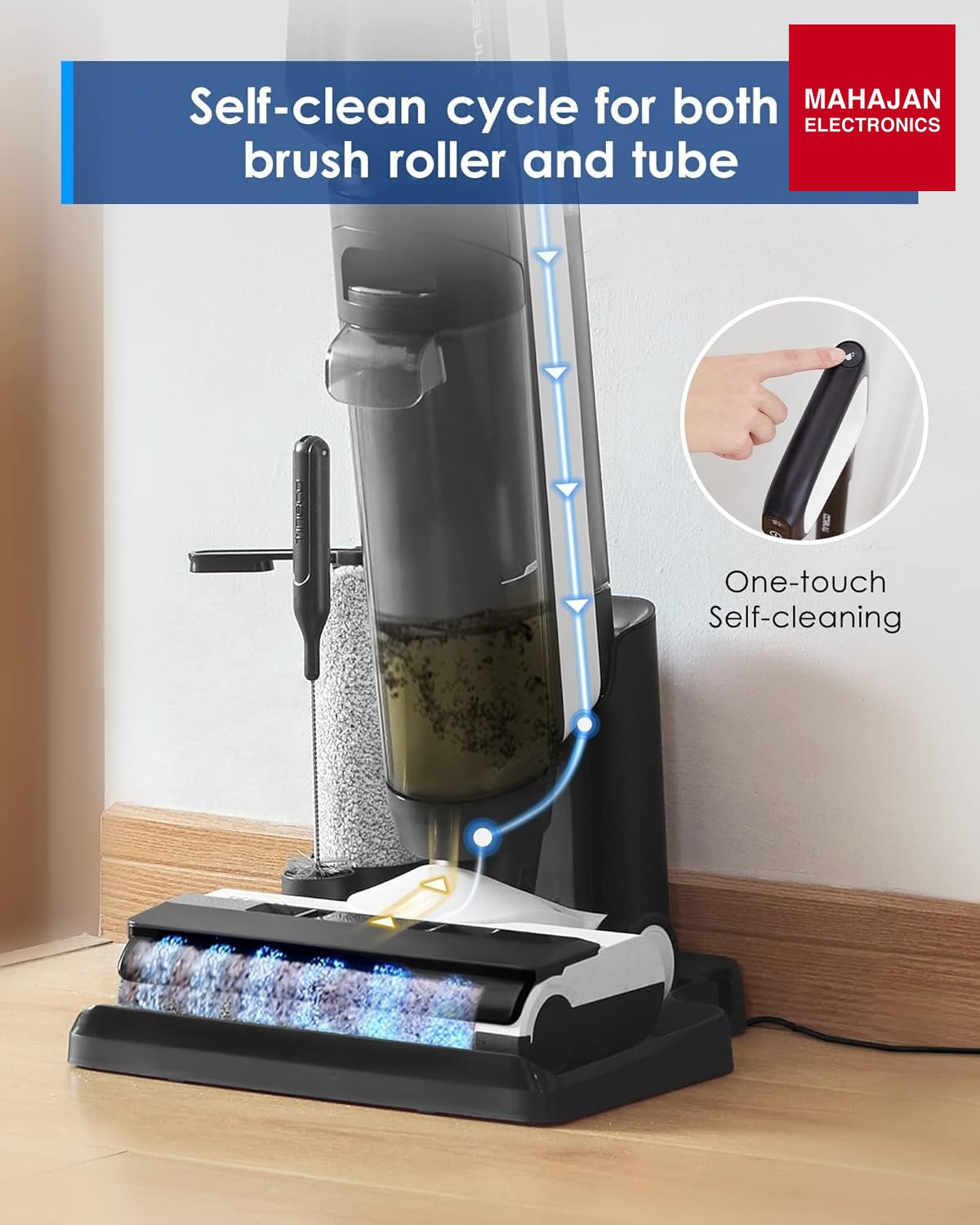 Tineco S5 Combo Cordless Wet & Dry Vacuum Cleaner, Converts to Handvac, Lightweight & Self-Propelled – Mahajan Electronics Online.