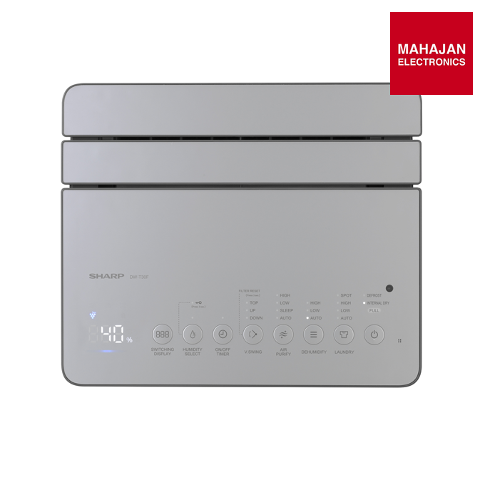 SHARP Dehumidifier & Air Purifier – DW-T30FM-W (White) – Mahajan Electronics Online.
