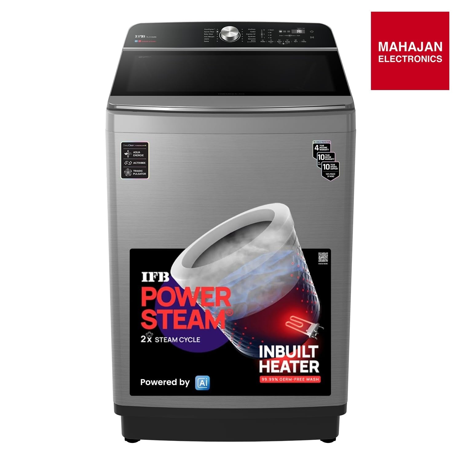 IFB TL111IN3SN 11 Kg 5 Star with DeepClean® Technology, AI Powered, Fully Automatic Top Load Washing Machine – Mahajan Electronics Online.