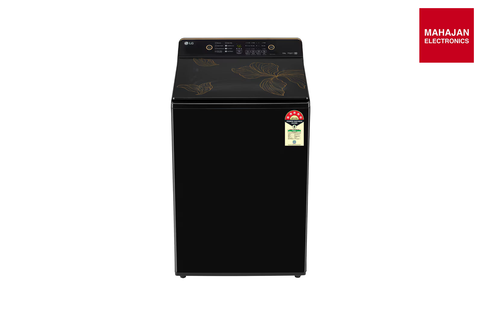 LG T90KMOB1Z 9Kg Top Load Washing Machine, Hard Water Wash, Onyx Black, 5 Star 2025 – Mahajan Electronics Online.