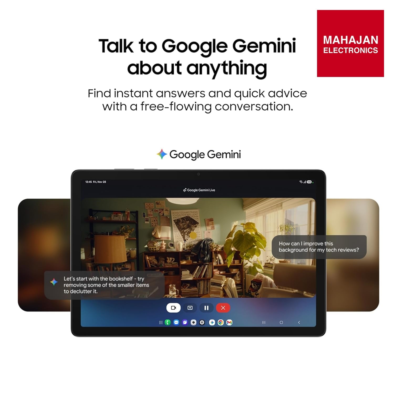 Samsung Galaxy Tab A11+, 27.82 cm (11 inch) Display, 6 GB RAM, 128 GB Storage, 90Hz Refresh Rate, AI with – Mahajan Electronics Online.