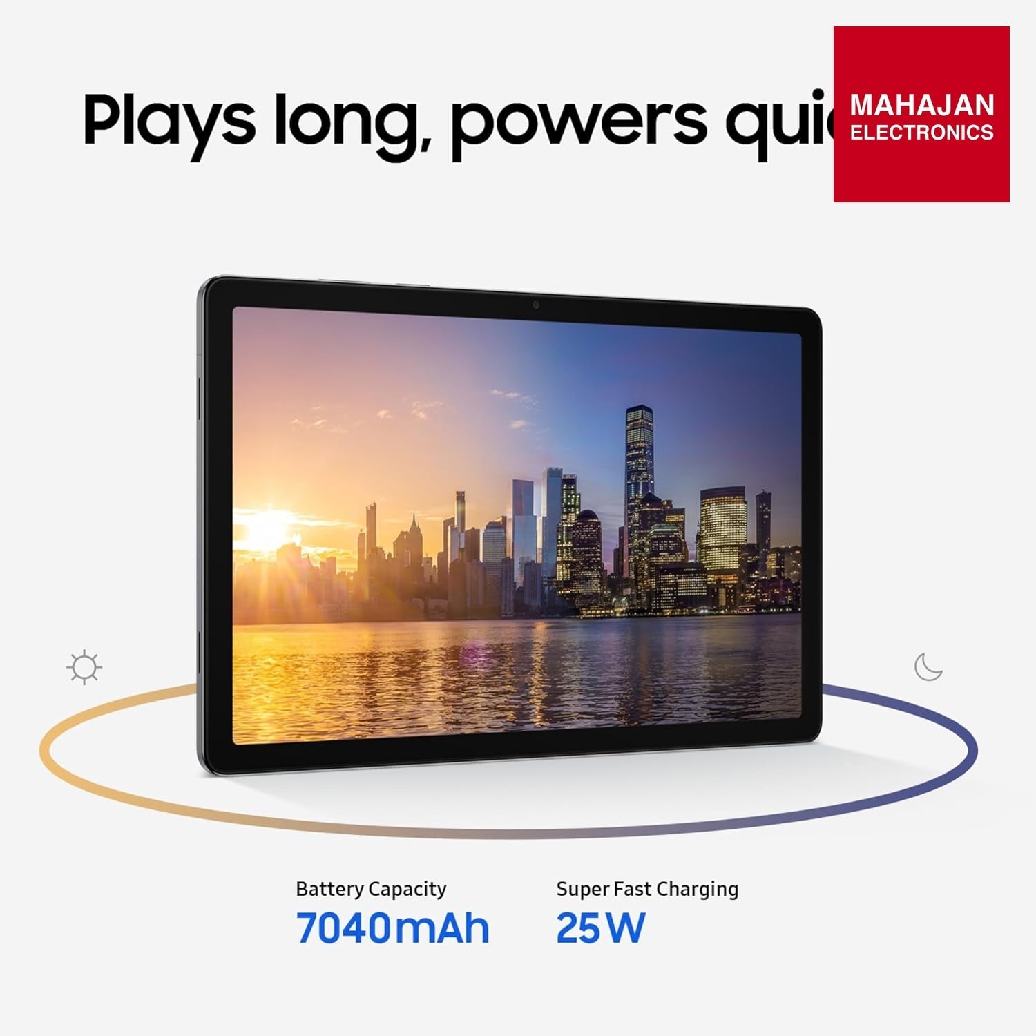Samsung Galaxy Tab A11+, 27.82 cm (11 inch) Display, 6 GB RAM, 128 GB Storage, 90Hz Refresh Rate, AI with – Mahajan Electronics Online.