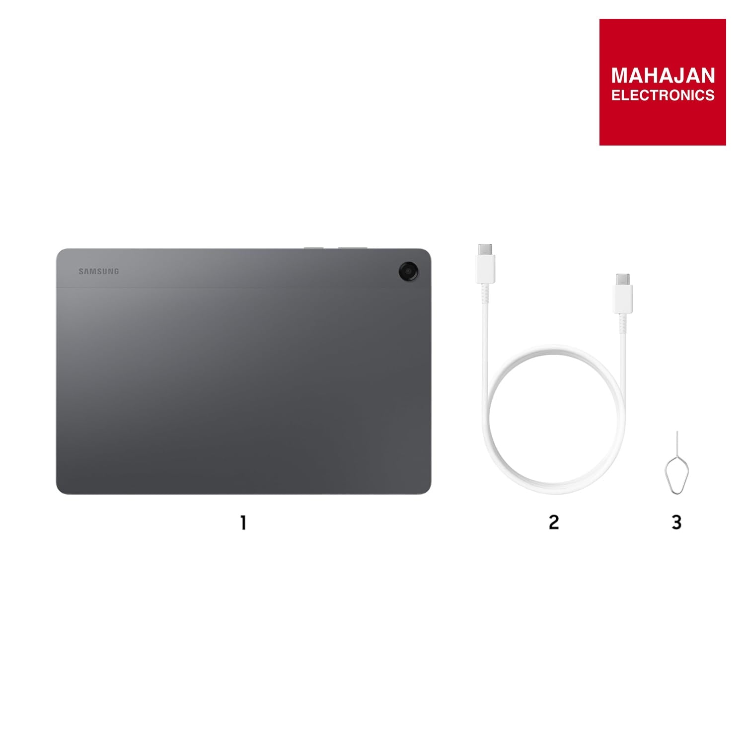 Samsung Galaxy Tab A11+, 27.82 cm (11 inch) Display, 6 GB RAM, 128 GB Storage, 90Hz Refresh Rate, AI with – Mahajan Electronics Online.