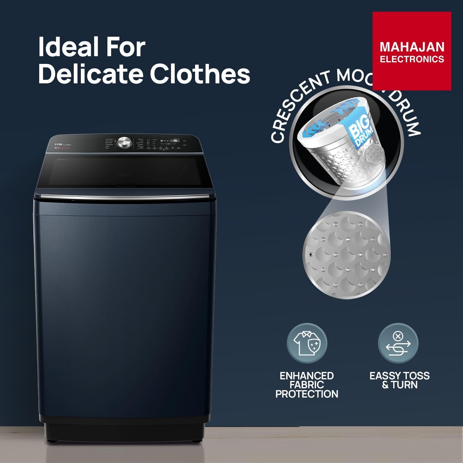 IFB TL-121RB2SID 12 kg Aqua Top Load Washing Machine Built-in Heater 720 rpm | Royal Blue – Mahajan Electronics Online.