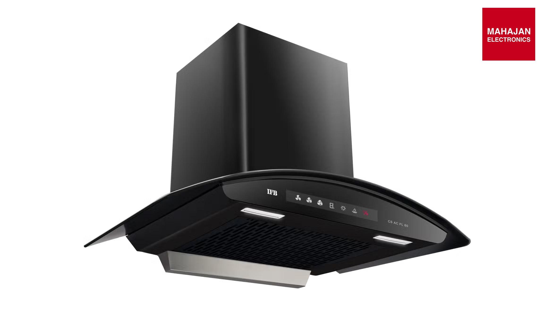 IFB CS AC FL P 60 60cm Wall Mount Chimney| Auto Clean | Hand Sensor + Feather Touch Controls | Decorative – Mahajan Electronics Online.