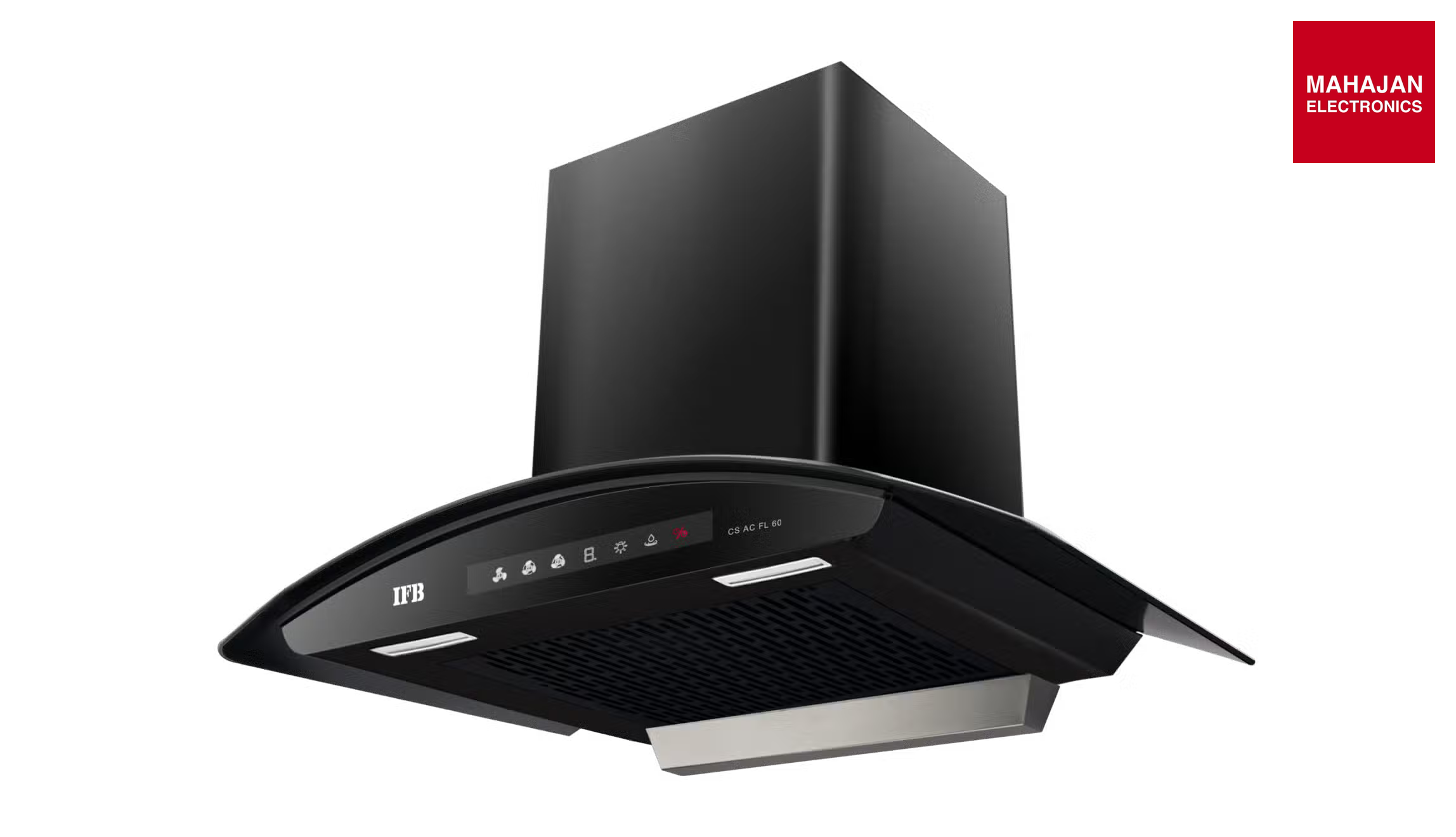 IFB CS AC FL P 60 60cm Wall Mount Chimney| Auto Clean | Hand Sensor + Feather Touch Controls | Decorative – Mahajan Electronics Online.