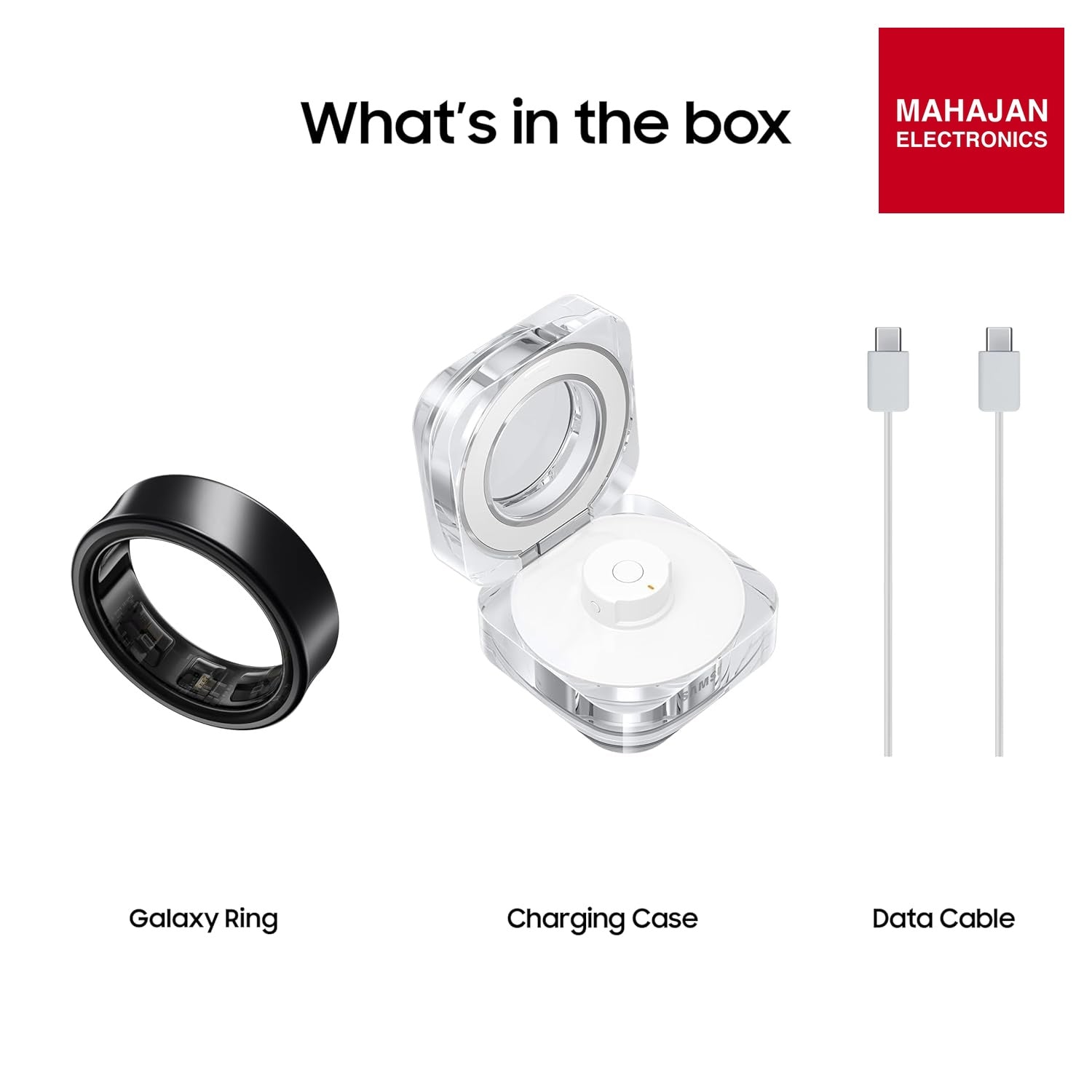 Samsung Galaxy Ring, with Smart AI, Size First W/Sizing Kit, No App Subscription, Fitness Monitor, Sleep – Mahajan Electronics Online.