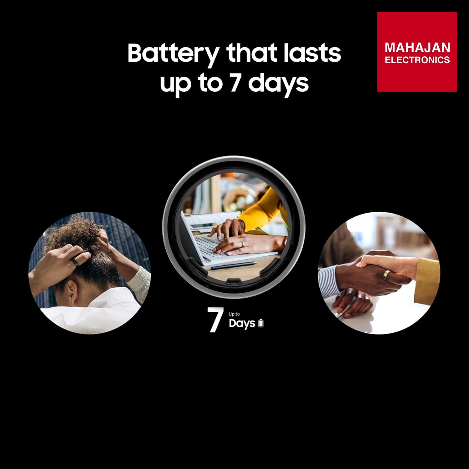 Samsung Galaxy Ring, with Smart AI, Size First W/Sizing Kit, No App Subscription, Fitness Monitor, Sleep – Mahajan Electronics Online.