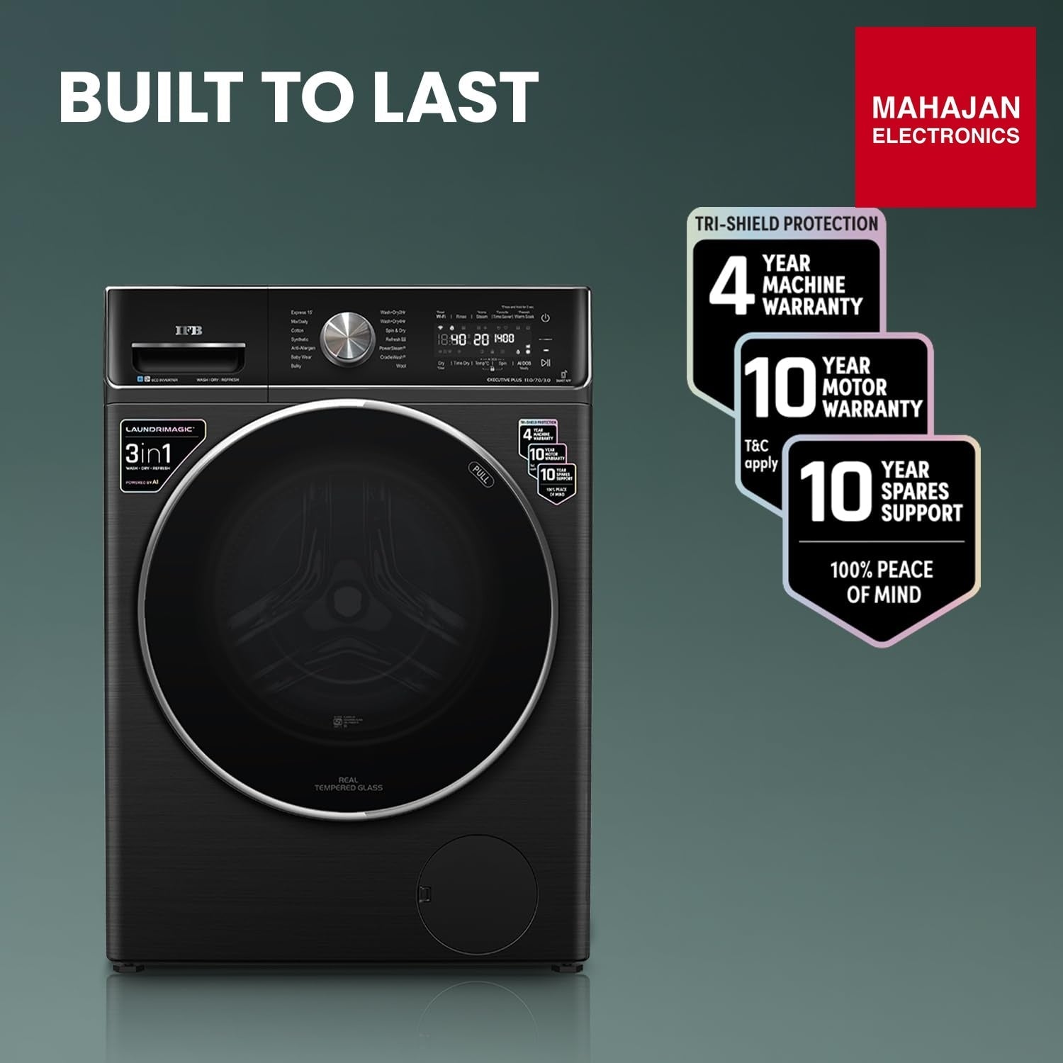 IFB WDR Executive Plus ZBG 11/7/3 kg Fully Automatic Washer Dryer Refresher with Steam Refresh, AI DOS, 100% – Mahajan Electronics Online.