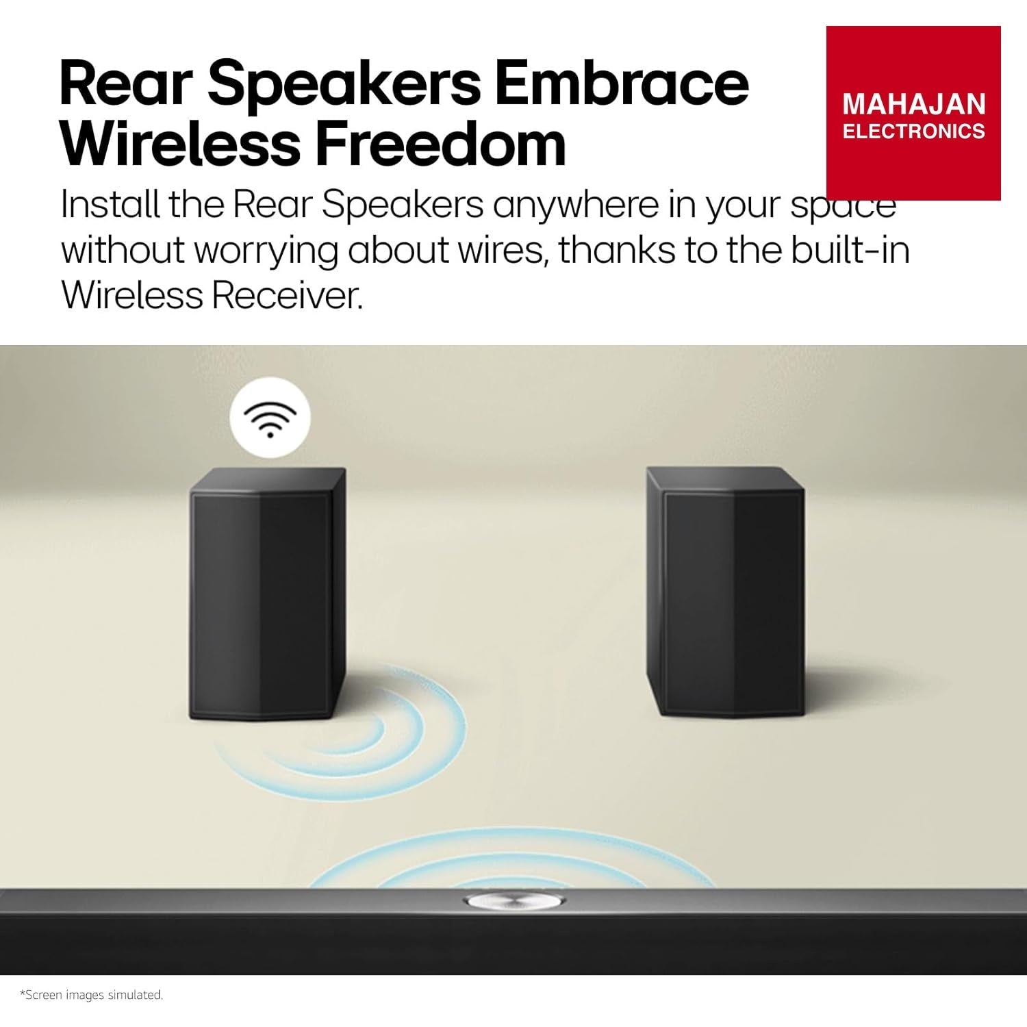 LG S65TR 600W 5.1 Channel Dolby Digital, Wireless Subwoofer & Rear Speaker with Built-in Receiver, AI Sound – Mahajan Electronics Online.