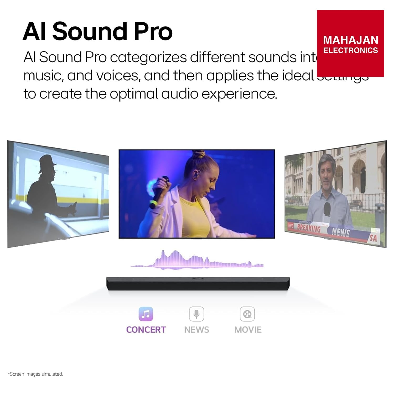 LG S65TR 600W 5.1 Channel Dolby Digital, Wireless Subwoofer & Rear Speaker with Built-in Receiver, AI Sound – Mahajan Electronics Online.
