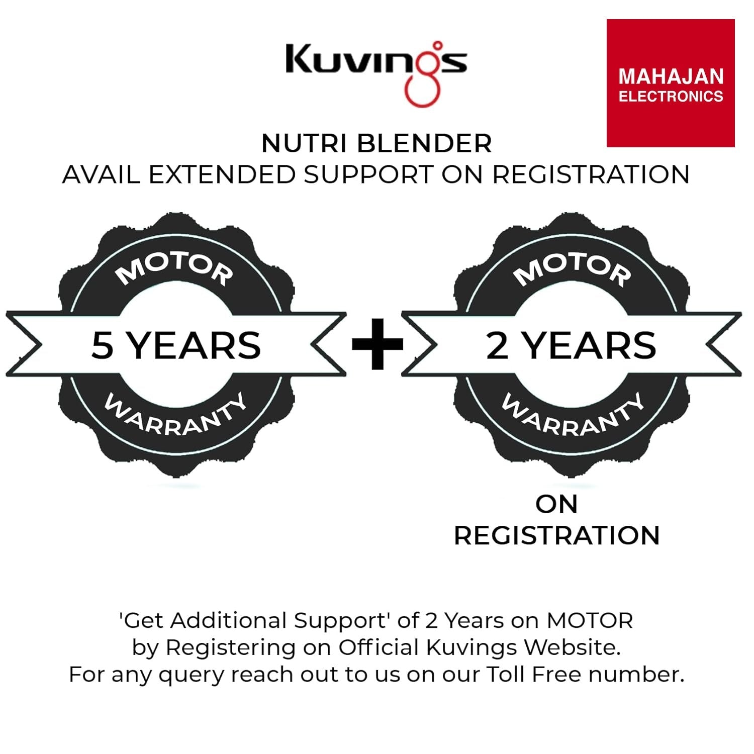 Kuvings Nutri Blender PRO Ferrari Red, Powerful 1000 Watts Motor, Longest Warranty 7 Years – Mahajan Electronics Online.