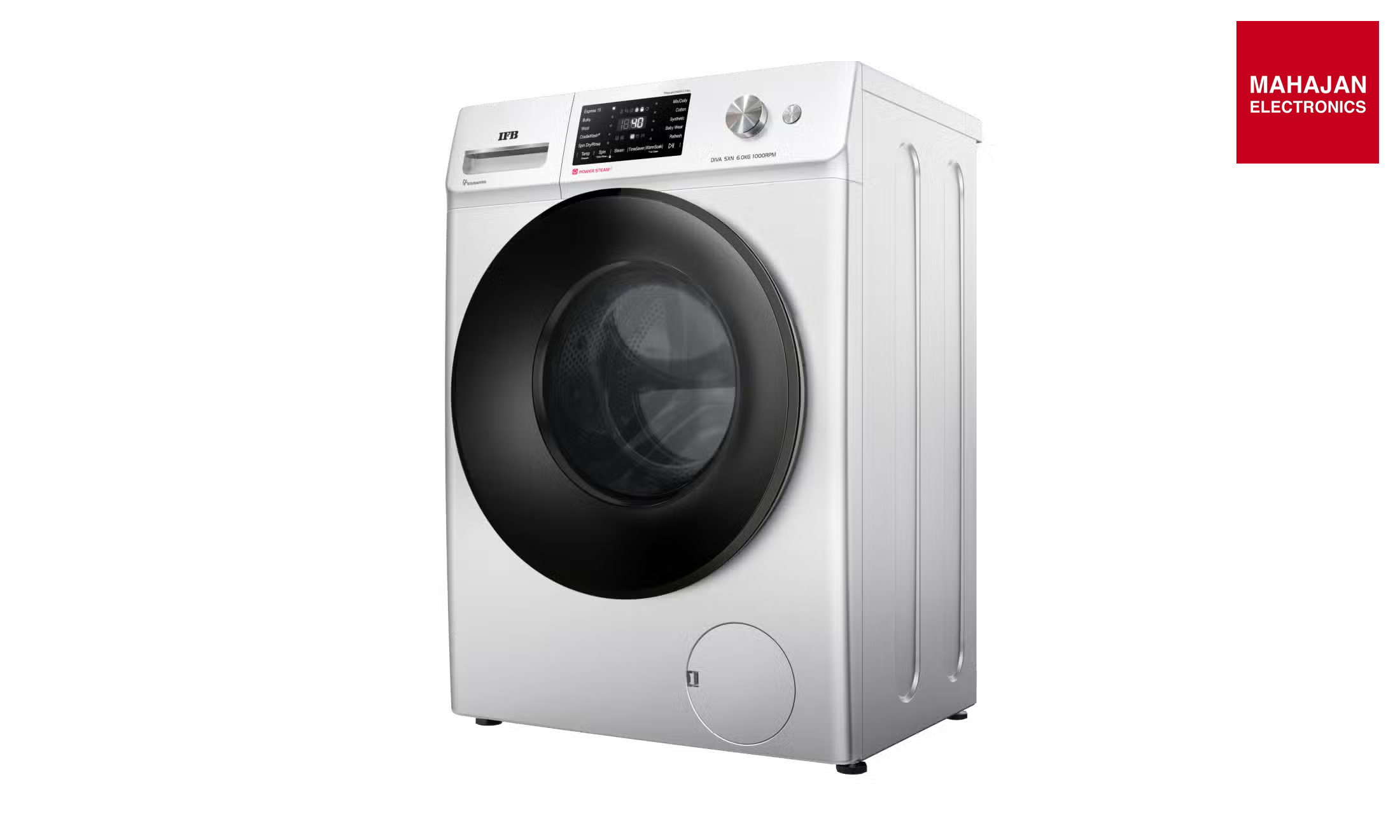 IFB Diva SXN 6010K CMS DeepClean® 6 kg Front Load Washing Machine with Warm Soak – Mahajan Electronics Online.