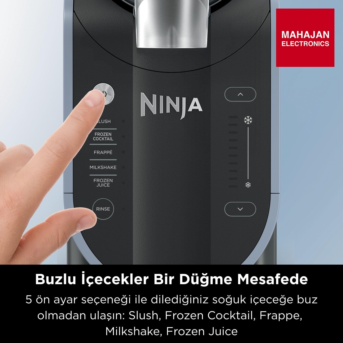 Ninja SLUSHi FS301EU Slush Ice Cocktails Frappe Milkshakes & Frozen Juice Machine - No Ice or Preparation – Mahajan Electronics Online.