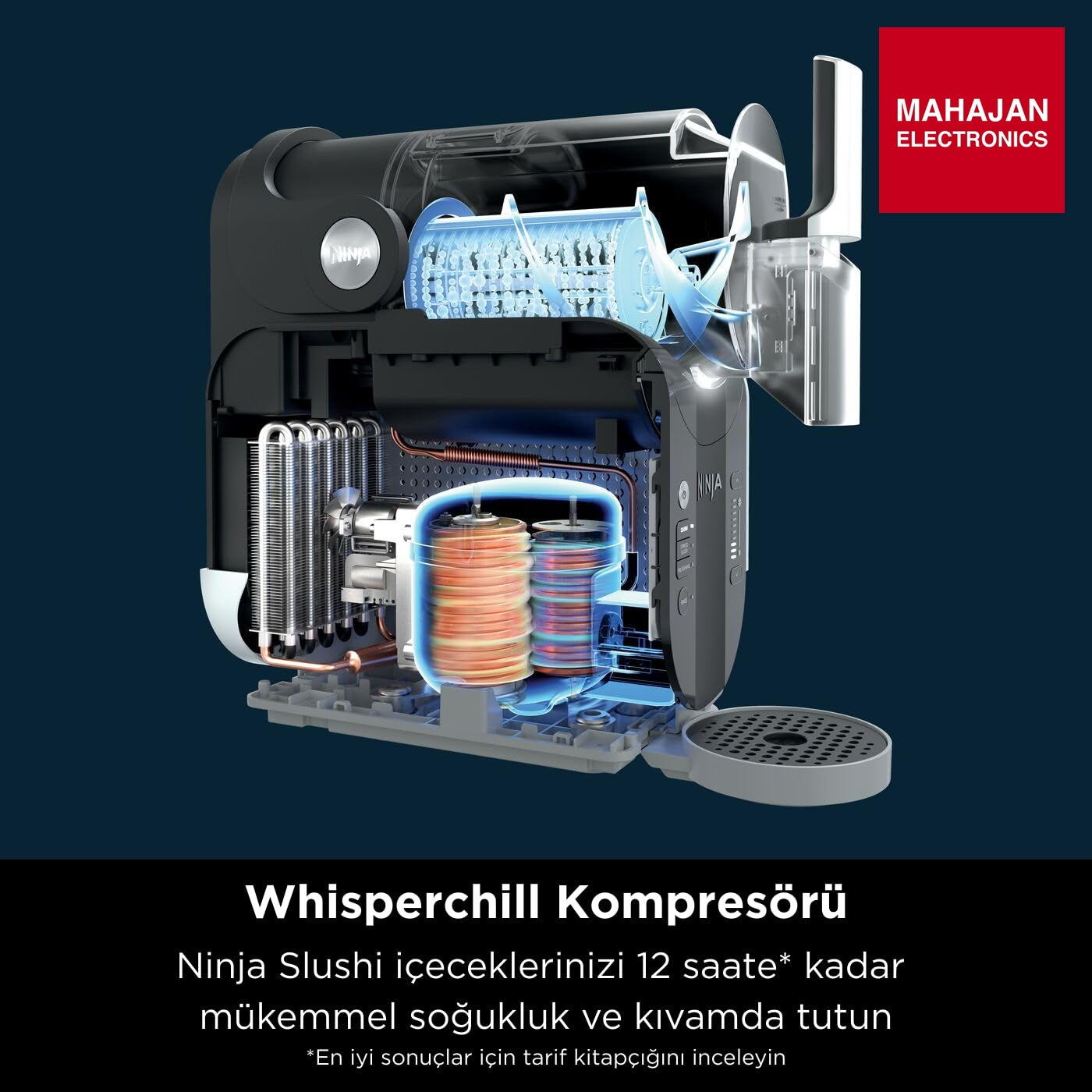 Ninja SLUSHi FS301EU Slush Ice Cocktails Frappe Milkshakes & Frozen Juice Machine - No Ice or Preparation – Mahajan Electronics Online.