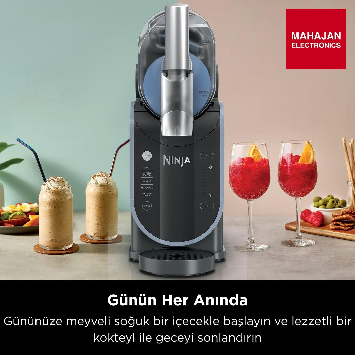 Ninja SLUSHi FS301EU Slush Ice Cocktails Frappe Milkshakes & Frozen Juice Machine - No Ice or Preparation – Mahajan Electronics Online.