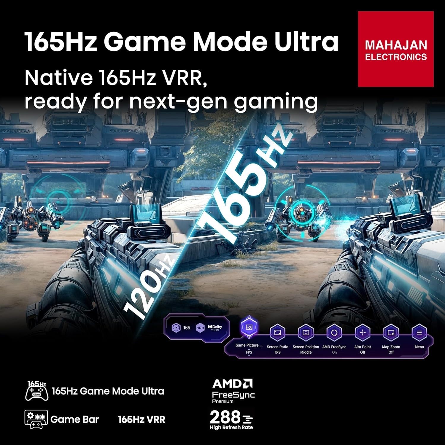 Hisense 100U7Q 253 cm (100 inches) U7Q Series 4K Ultra HD Smart QLED Mini LED TV – Mahajan Electronics Online.