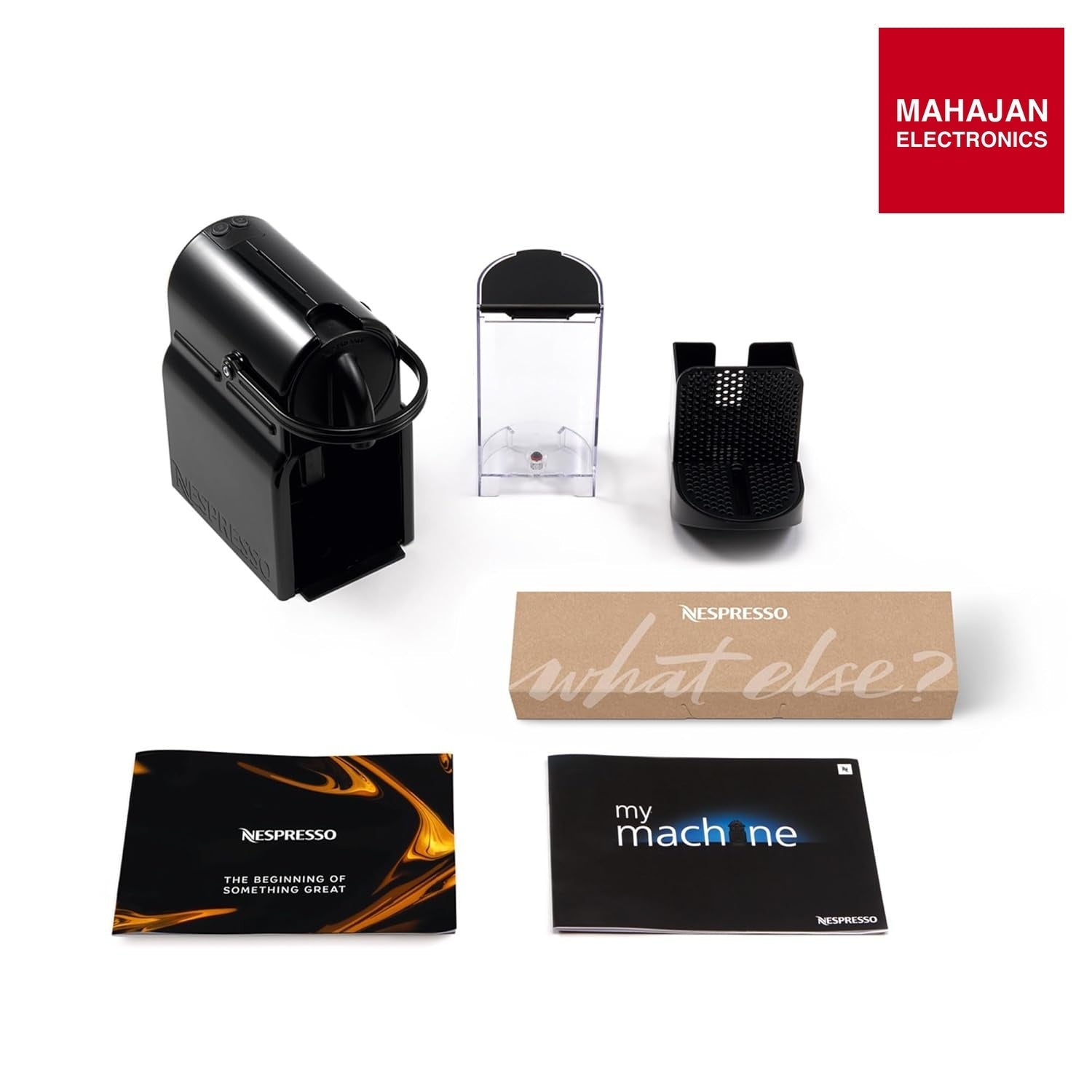 De’Longhi Nespresso Inissia EN 80.B Espresso Machine | 19 Bar Coffee Maker – Mahajan Electronics (Copy) – Mahajan Electronics Online.